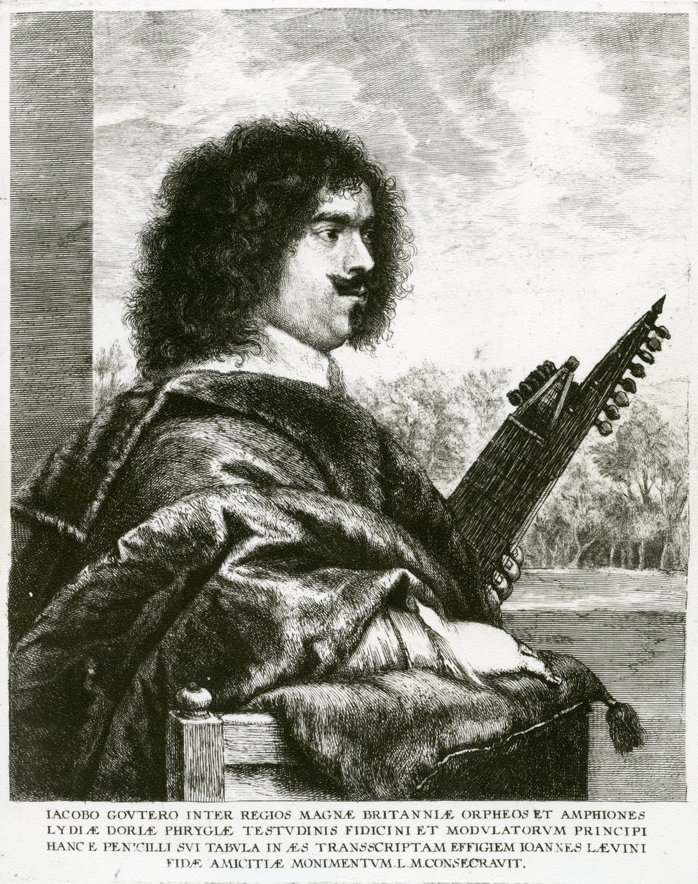 Jacques Gaultier (ca. 1600-52) ca. 1630 von Jan the Elder Lievens