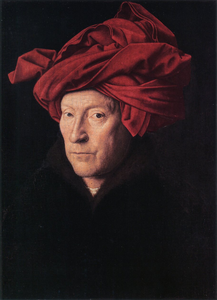 Porträt eines Mannes von Jan van Eyck