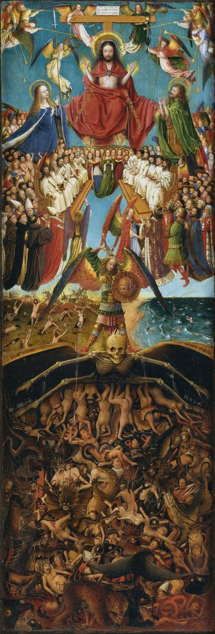 Rechtes Panel des Diptychons von Jan van Eyck