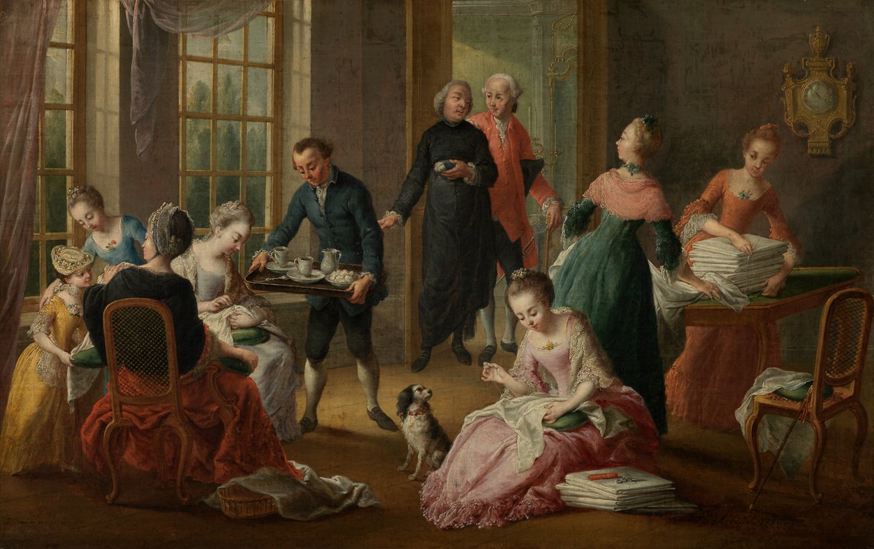 Nachmittagstee von Jan Anton Garemyn