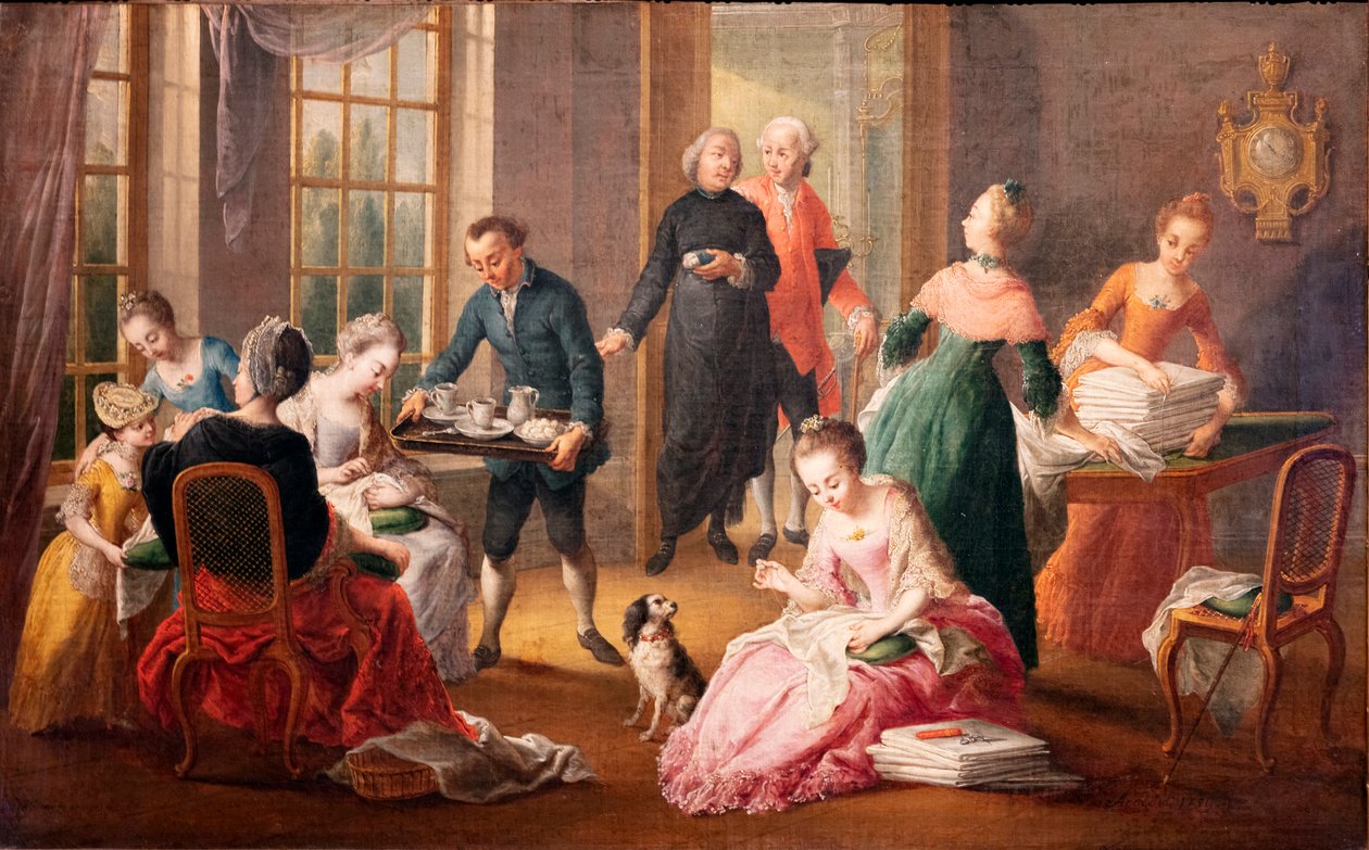Nachmittagstee von Jan Anton Garemyn