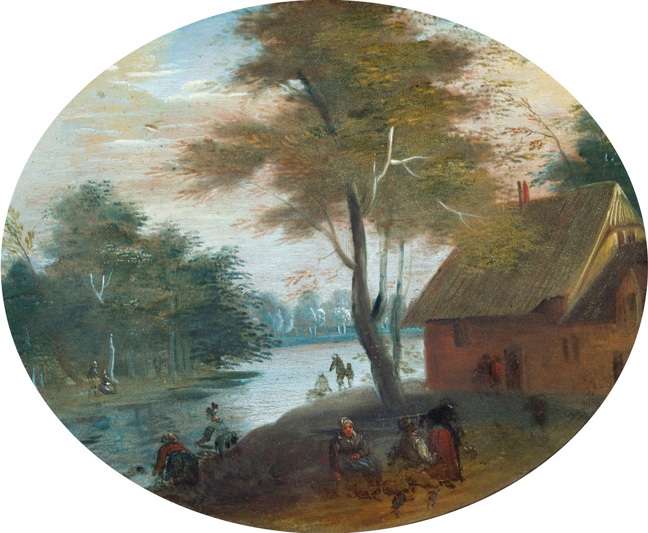 Flusslandschaft von Jan (follower of) Brueghel