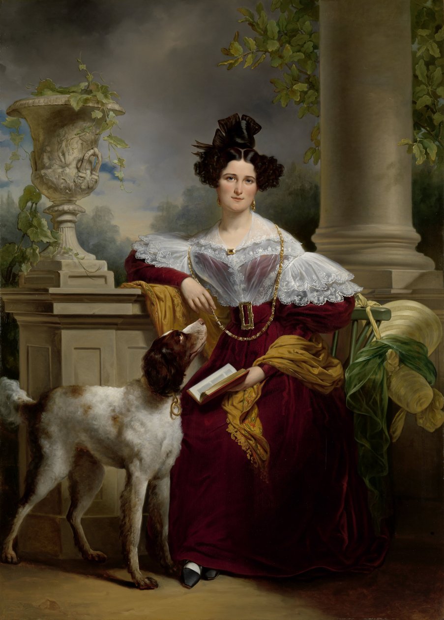 Porträt von Alida Christina Assink von Jan Adam Kruseman