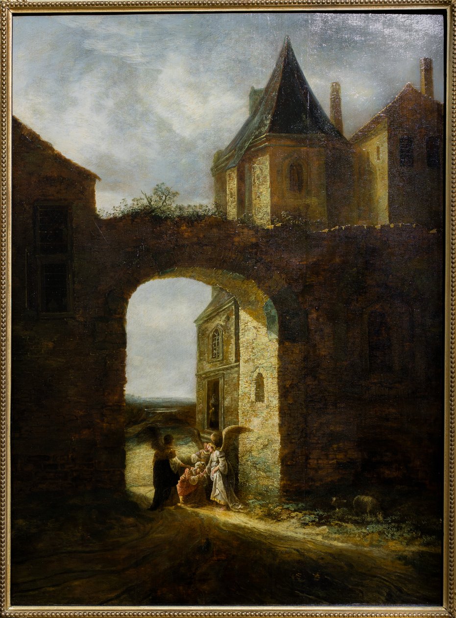 Erscheinung von drei Engeln zu Abraham von Jan Aertsen Marienhof