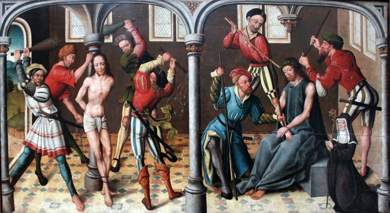 Geißelung und die Krönung mit Dornen von Jan Baegert