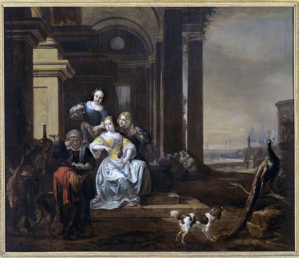Junge Blonde, 1646-55 von Jan Baptist Weenix