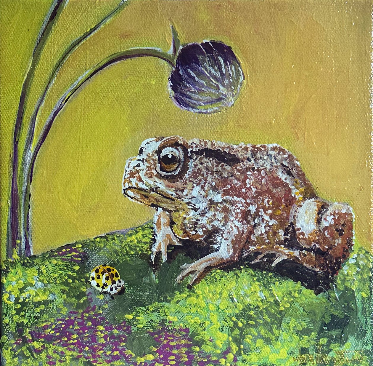 Kröte, 2023 von Jan Barzottini