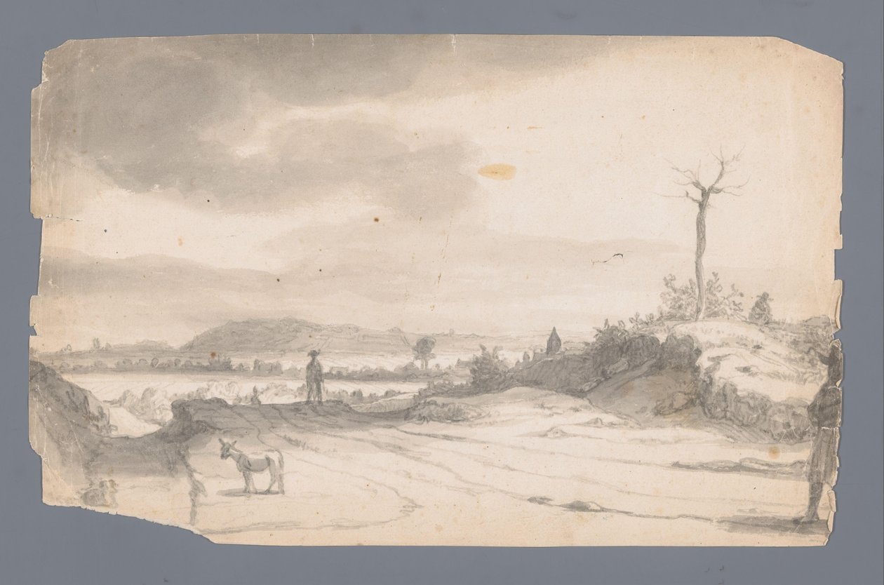 Landschaft bei Renkum von Jan Brandes