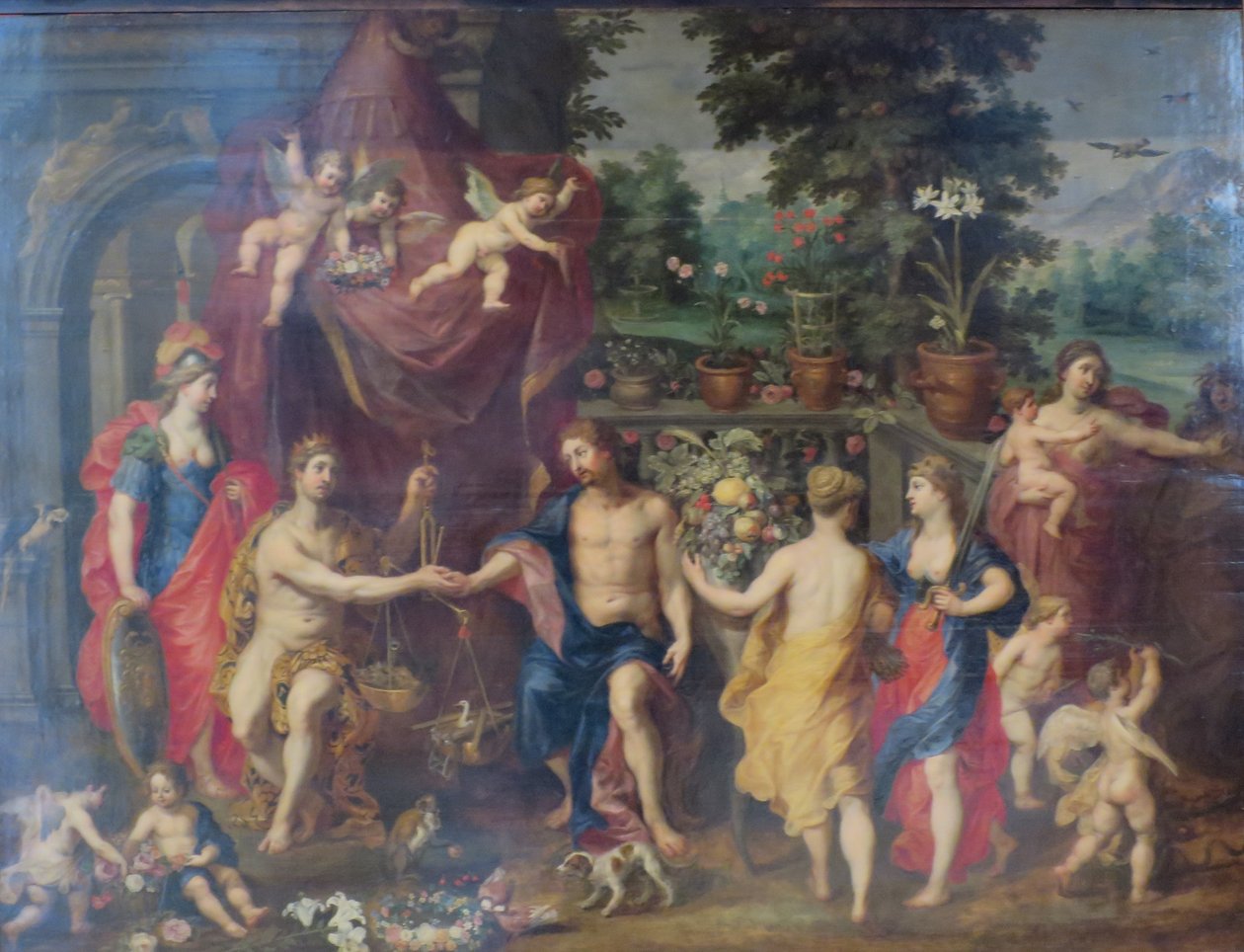Allegorie des tugendhaften Lebens von Jan Brueghel the Younger