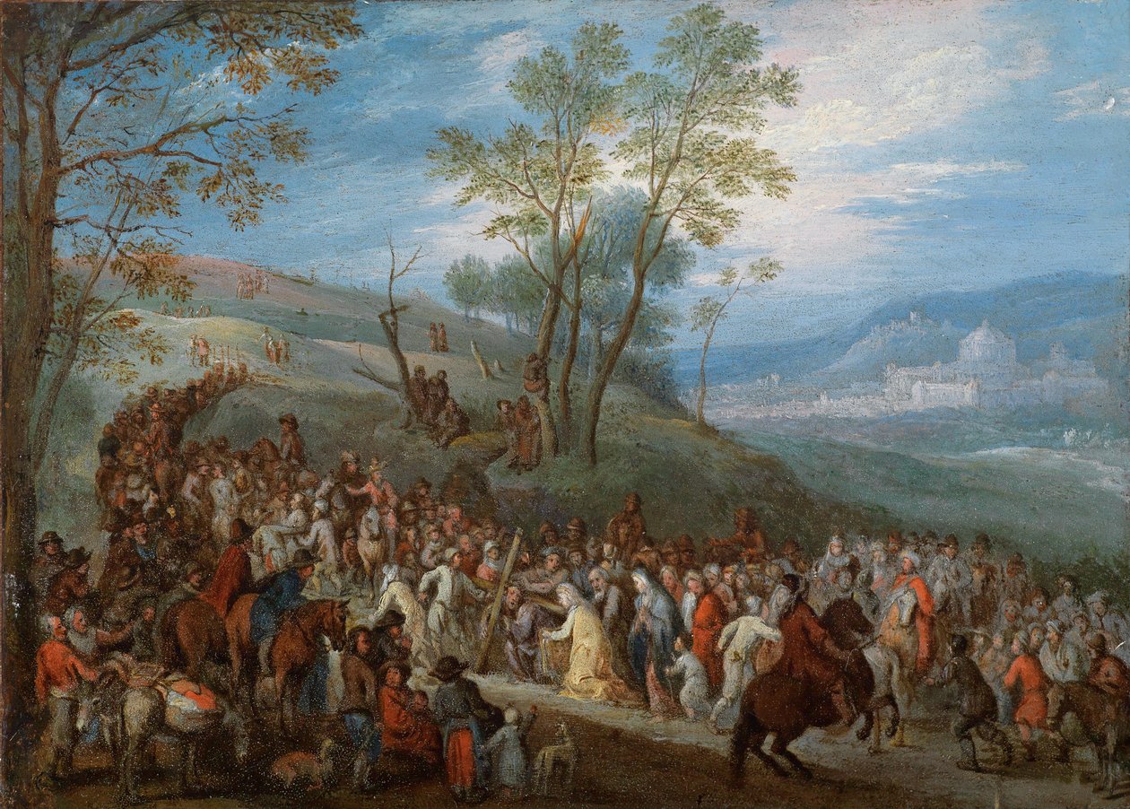 Kreuztragung von Jan Brueghel the Younger