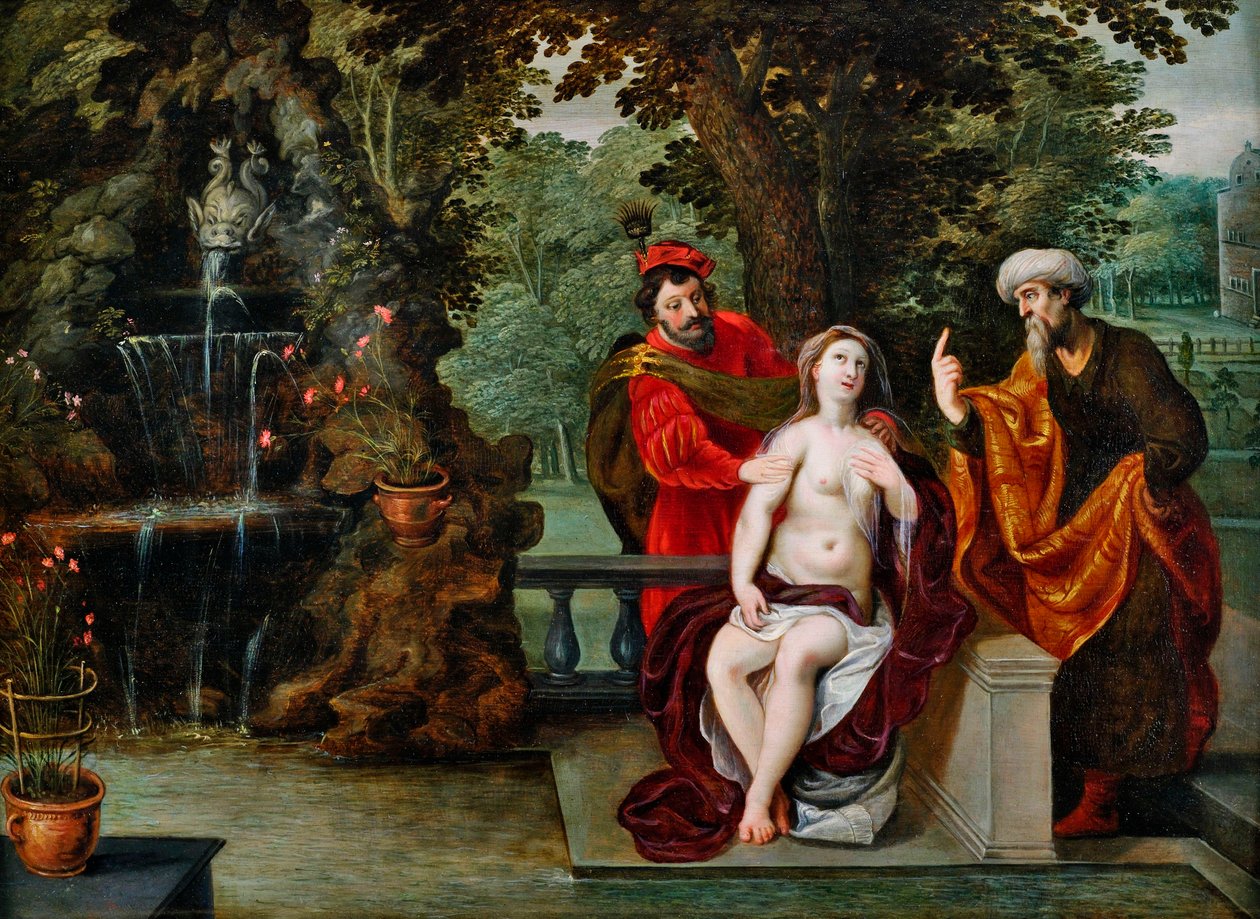 Susanna und die Ältesten von Jan Brueghel the Younger
