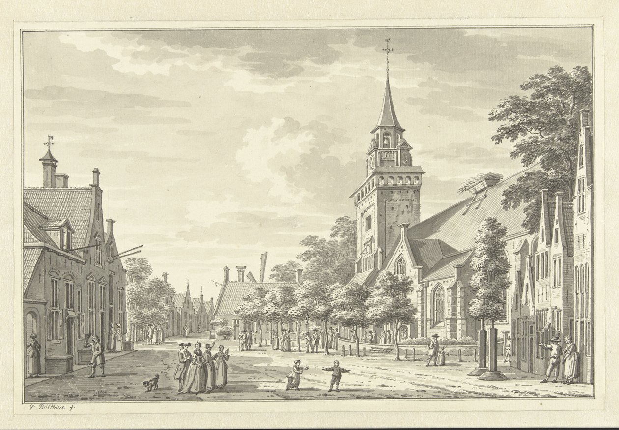 Ansicht von Bodegraven von Jan Bulthuis