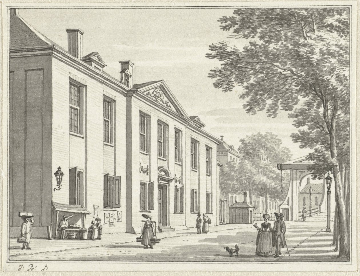 Das Prinsenhof in Rotterdam von Jan Bulthuis