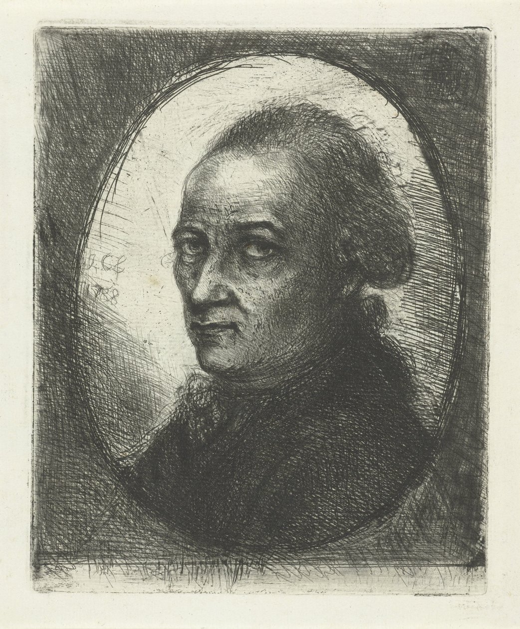Selbstporträt von Jan Chalon von Jan Chalon