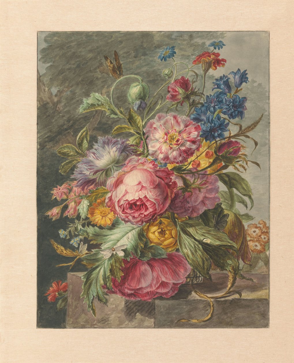 Stillleben mit Blumen von Jan Evert Morel (I)