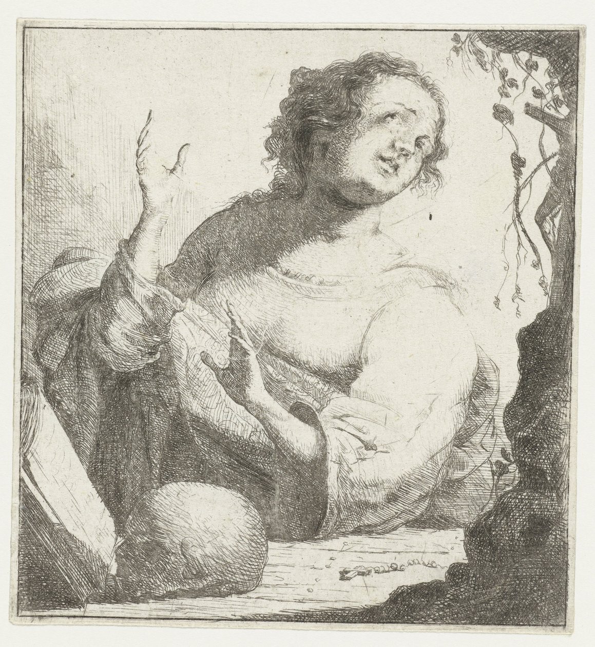 Die reuige Maria Magdalena von Jan Gerritsz. van Bronckhorst (attributed to)
