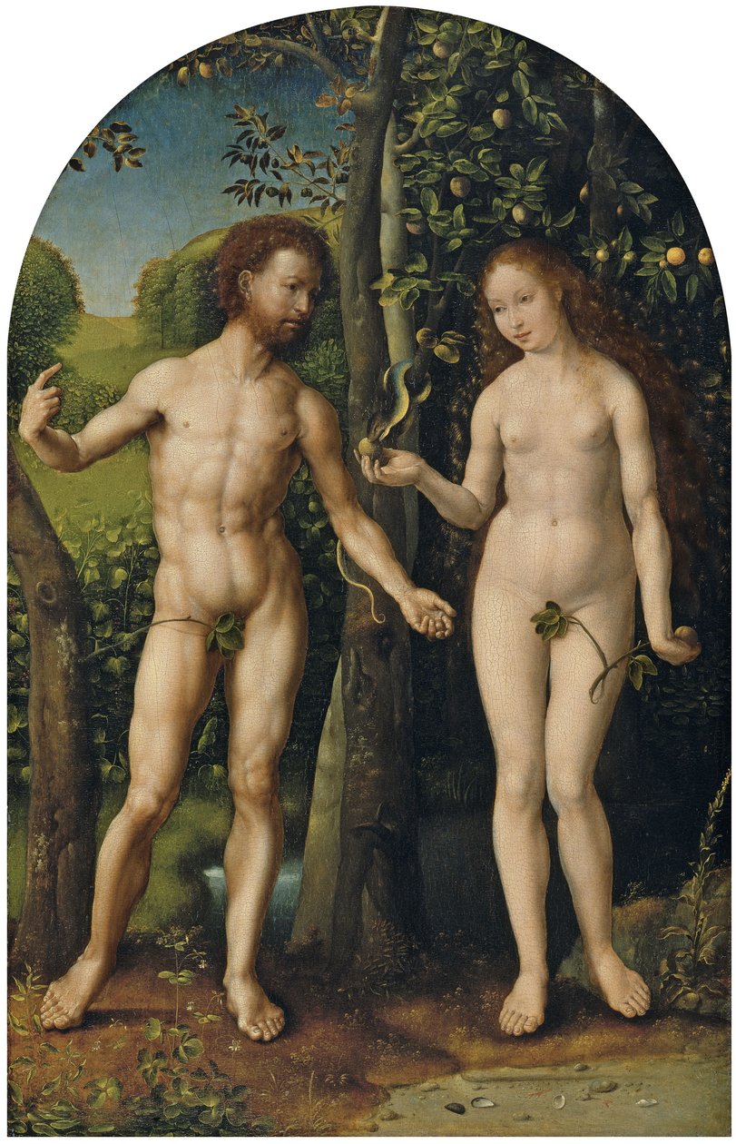 Adam und Eva von Jan Gossaert