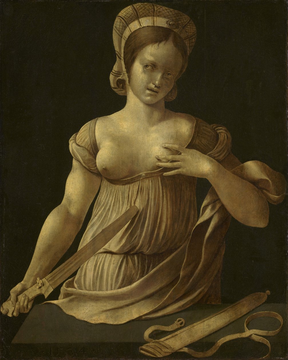 Lucretia, 1534 von Jan Gossaert