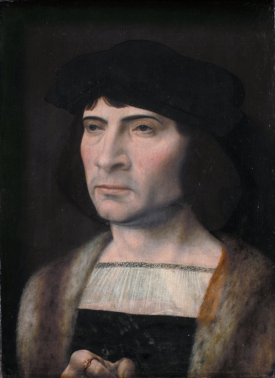 Porträt eines Mannes von Jan Gossaert