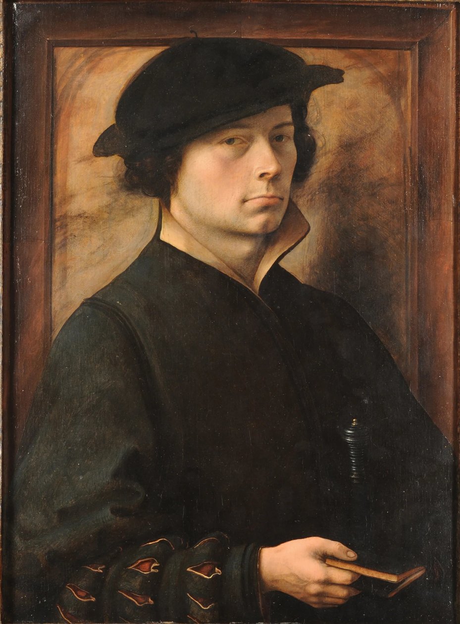 Porträt eines jungen Mannes von Jan Gossaert