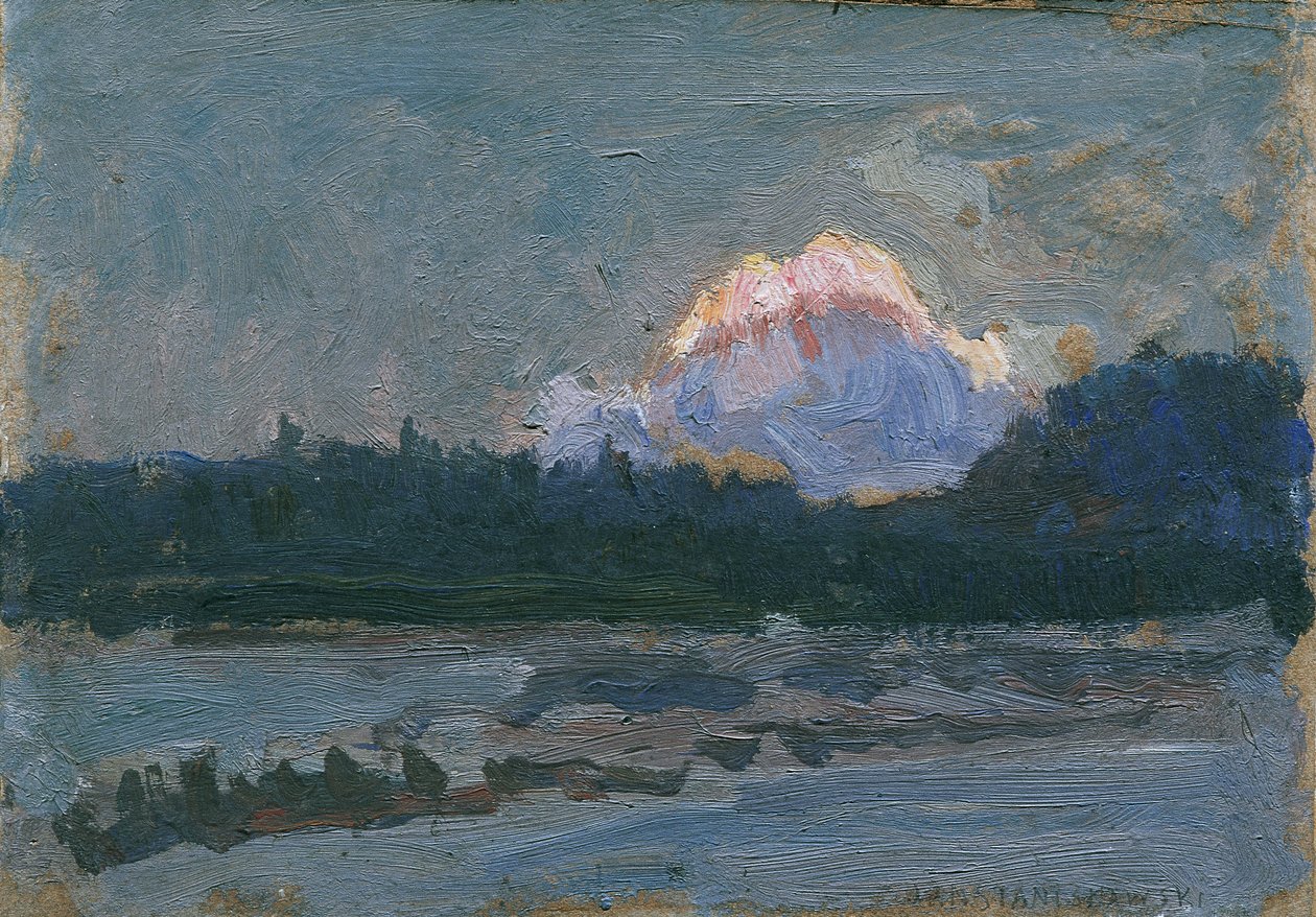 Abendrot Tatra von Jan Grzegorz Stanisławski