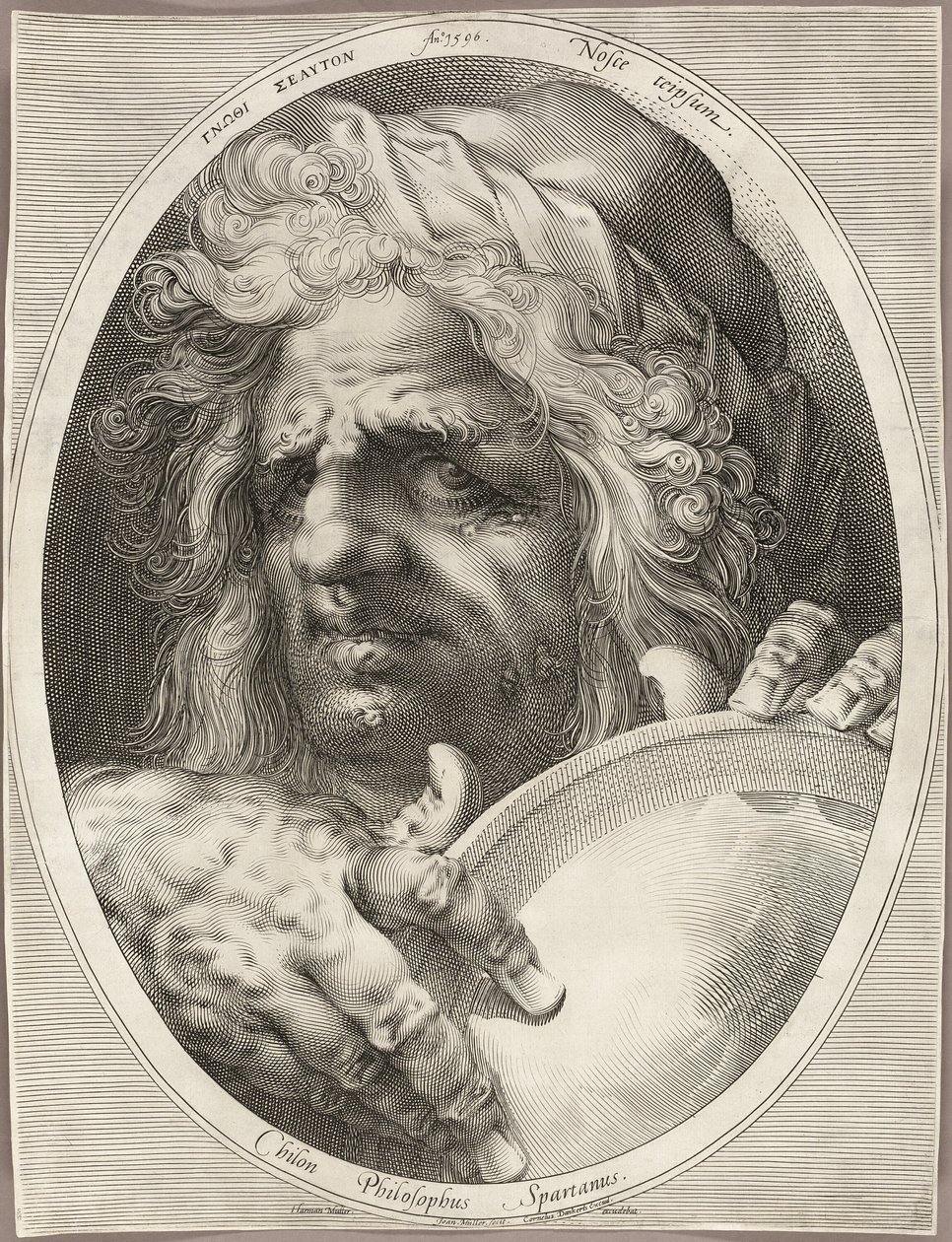 Chilon von Sparta von Jan Harmensz. Muller