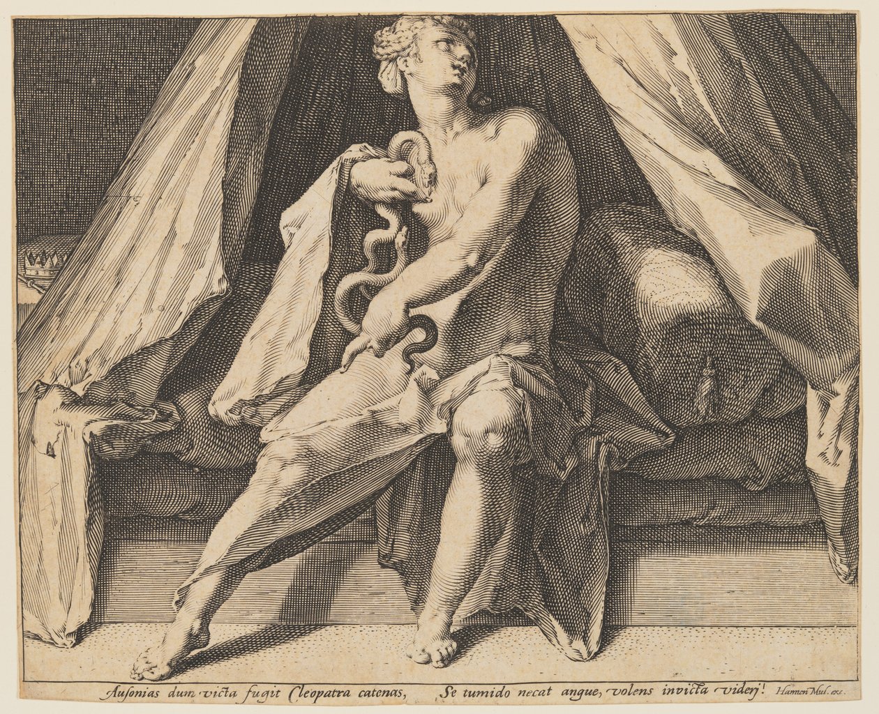 Kleopatra von Jan Harmensz. Muller