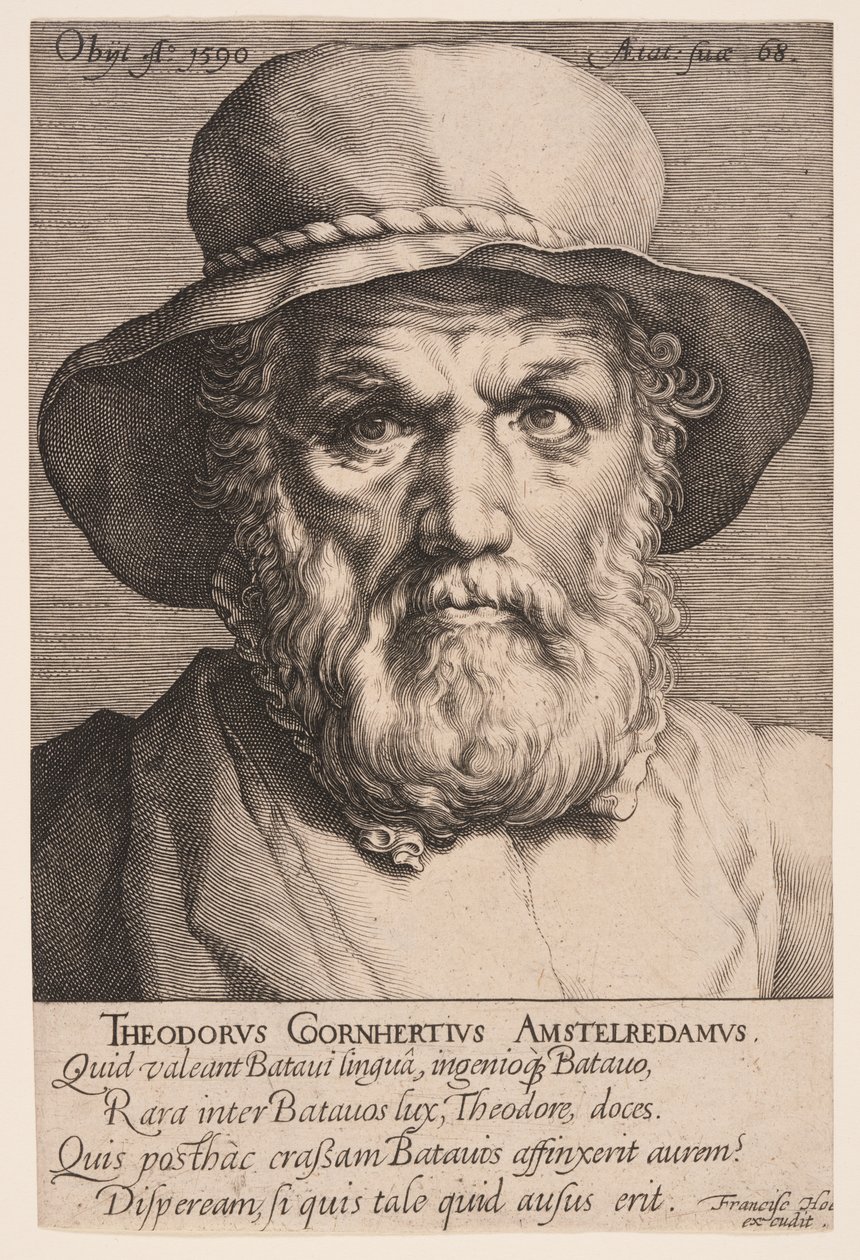 Dirck Volkertsz. Coornhert von Jan Harmensz. Muller