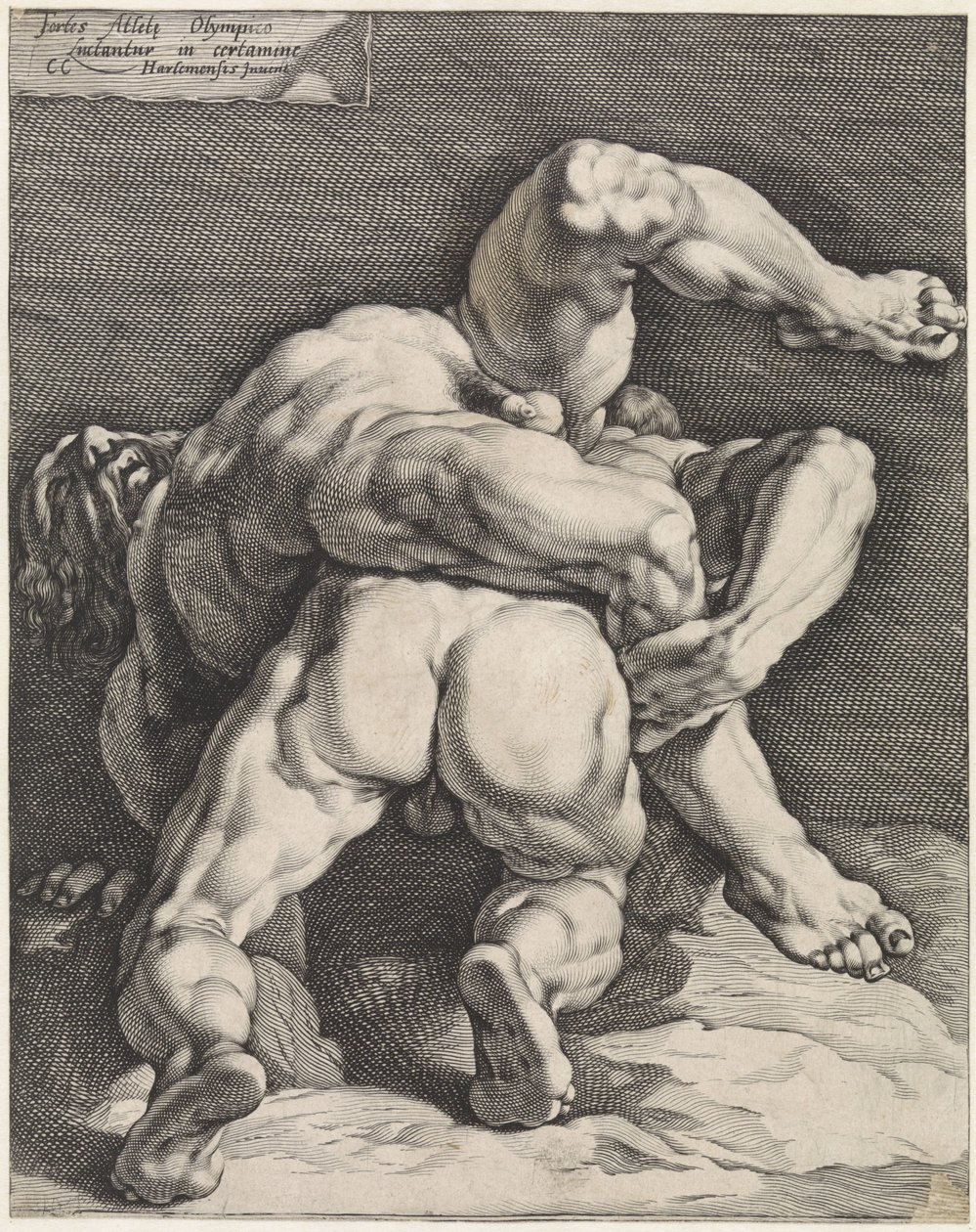 Zwei Ringer von Jan Harmensz. Muller