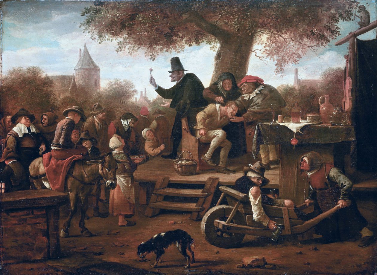 Der Quacksalber von Jan Havickszoon Steen