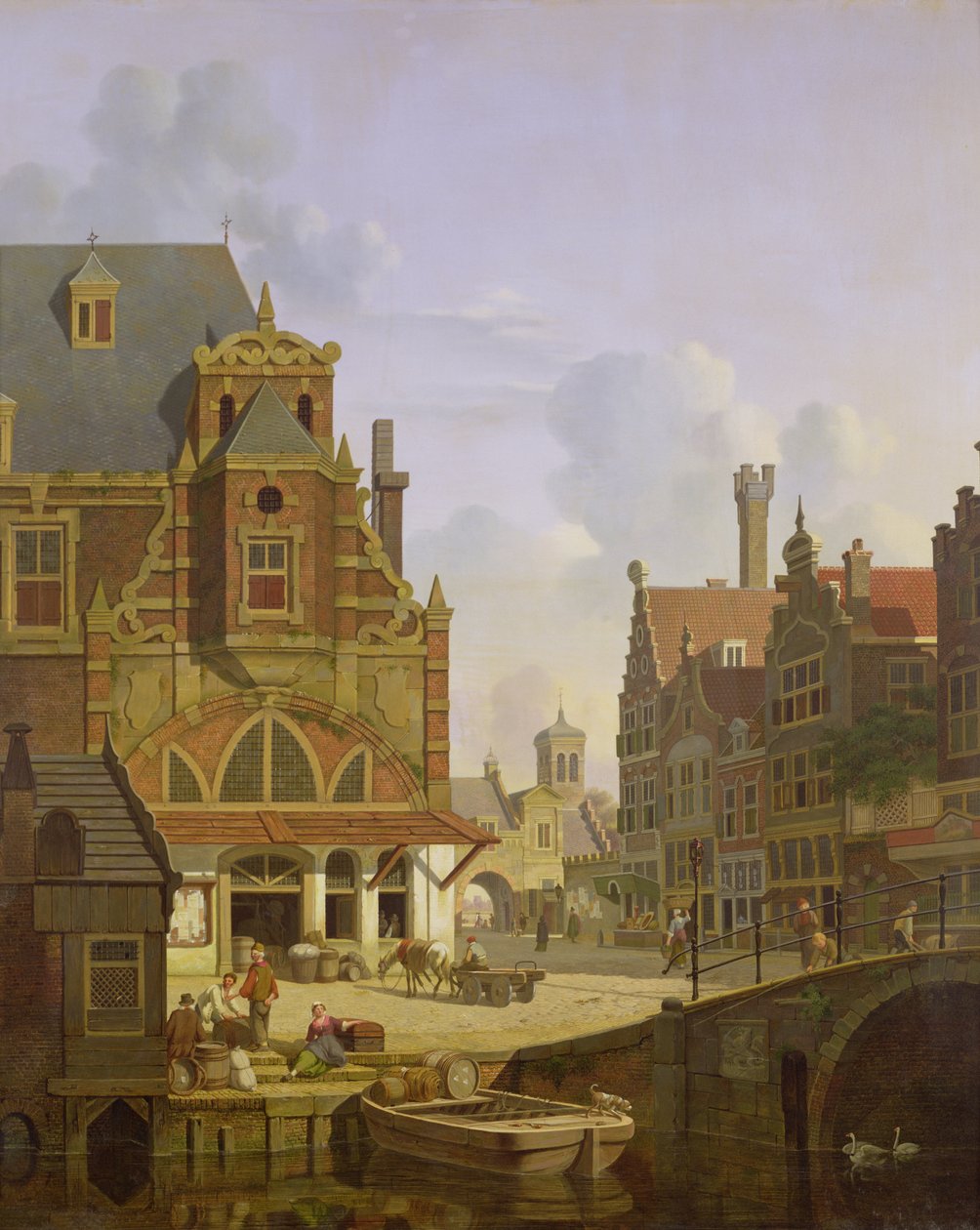 Straßenszene von Jan Hendrik Verheyen