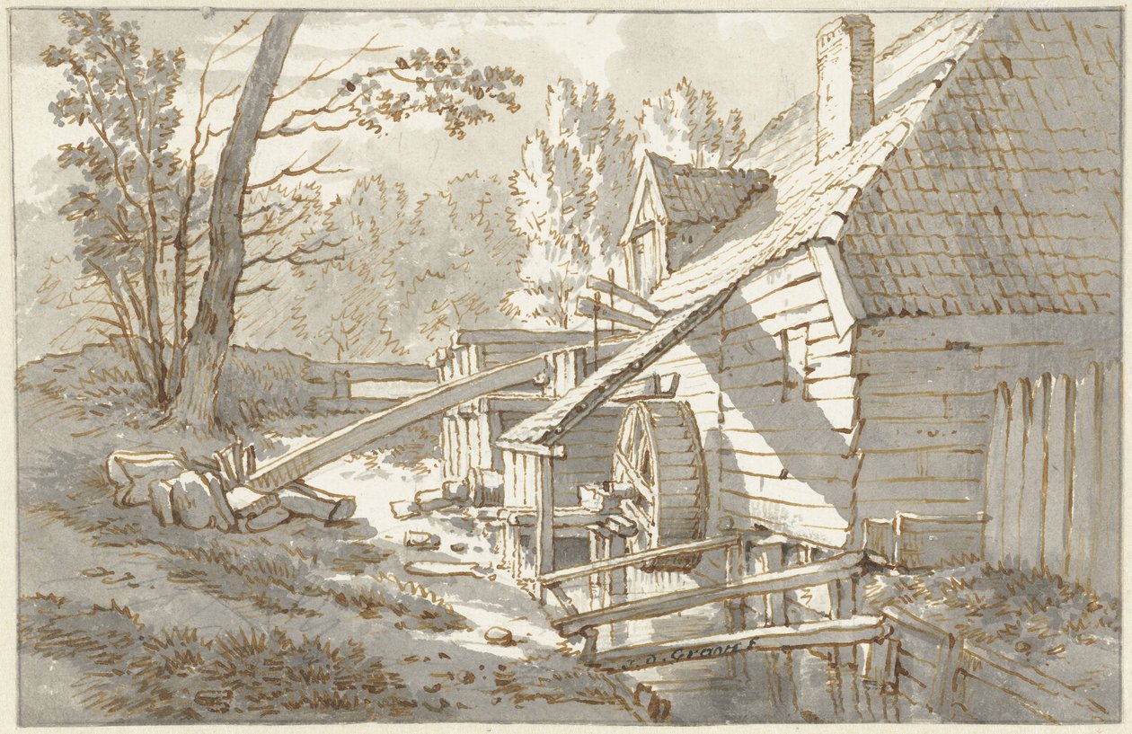 Wassermühle von Jan Hulswit