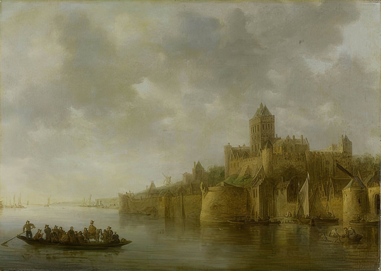 Der Valkhof in Nijmegen von Jan Josephsz van Goyen