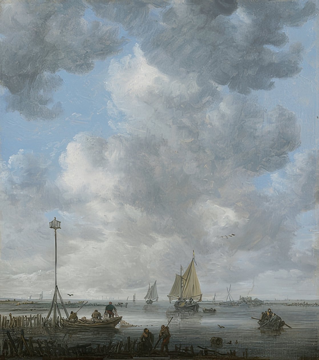 Die Flaute von Jan Josephsz van Goyen