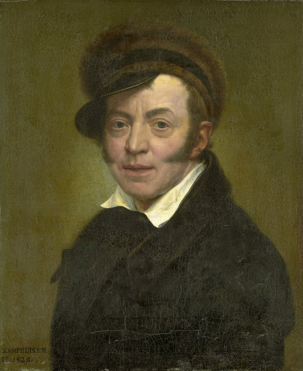 Selbstporträt von Jan Kamphuijsen