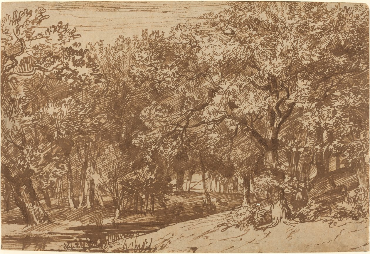Hirschpark von Jan Lievens