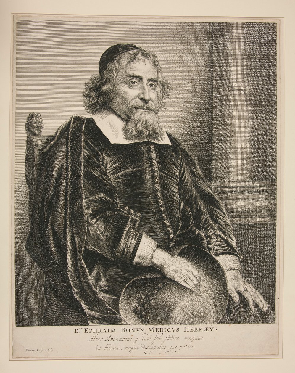 Dr. Ephraim Bonus Medicus Hebraeus von Jan Lievens