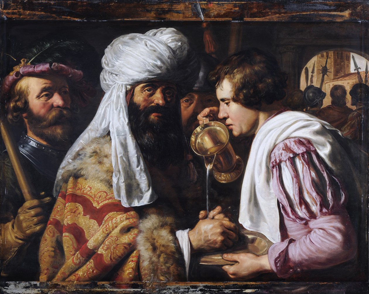 Pilatus wäscht seine Hände von Jan Lievens