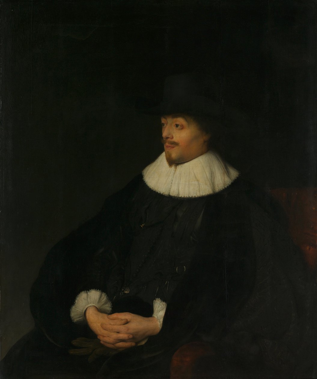 Porträt von Constantijn Huygens (1596-1687) von Jan Lievens