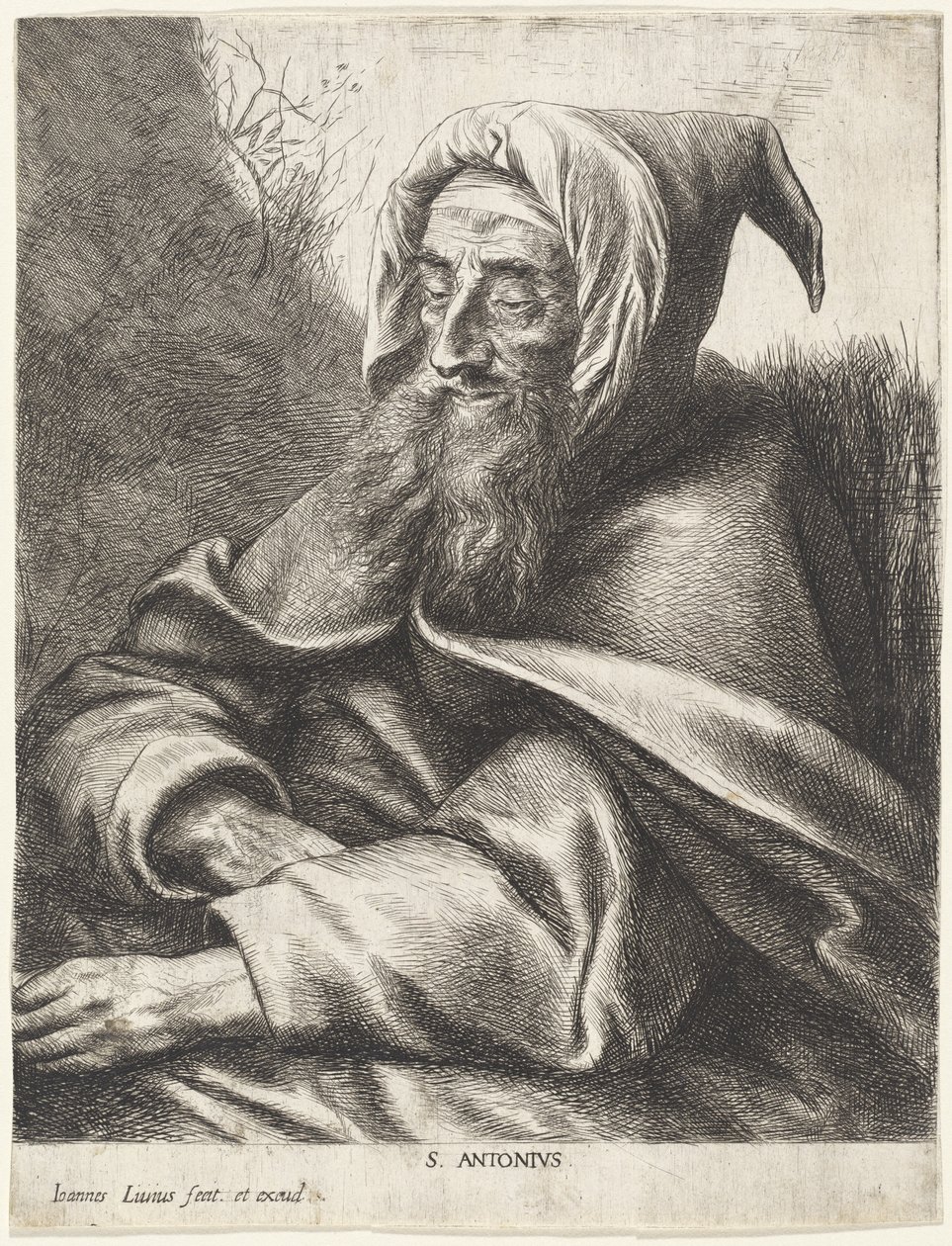Heiliger Antonius von Jan Lievens
