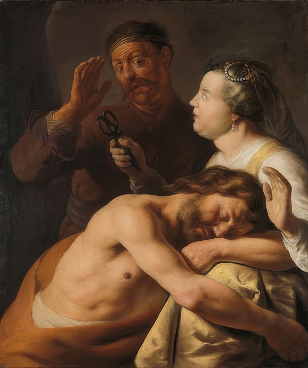 Samson und Delila. 1630-35 von Jan Lievens