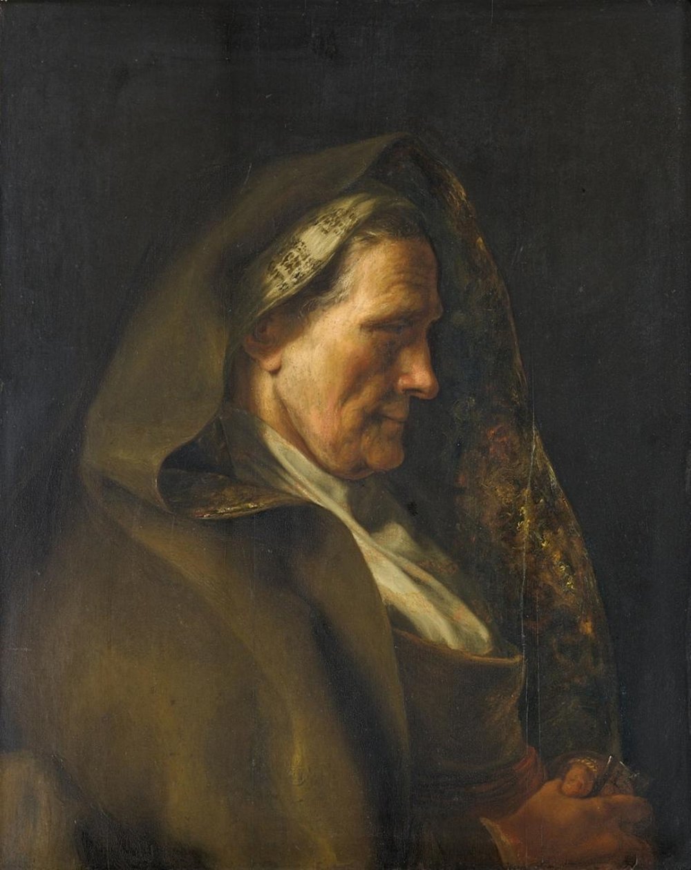Tronie einer älteren Frau von Jan Lievens