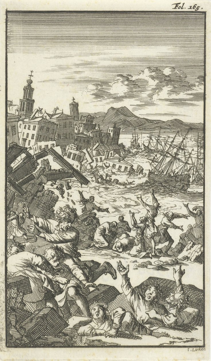 Das Erdbeben von Jan Luyken