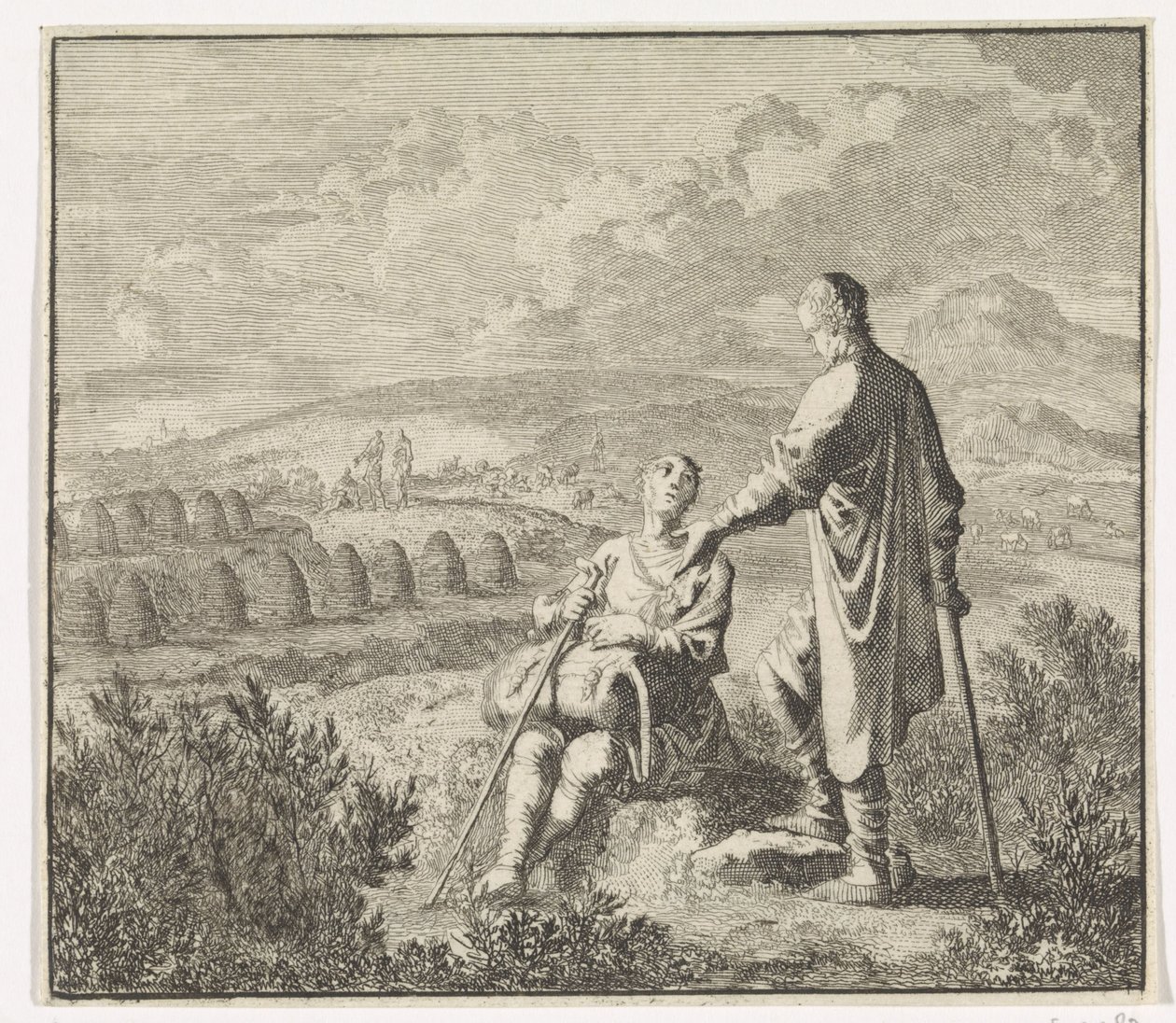 Emblem: Feld von Jan Luyken