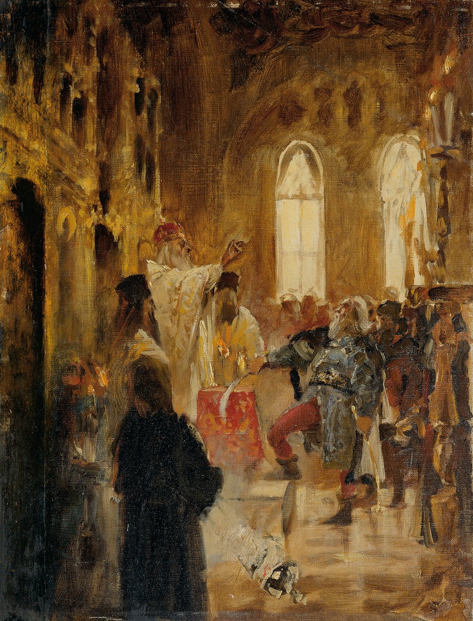 Krönungsszene von Jan Matejko