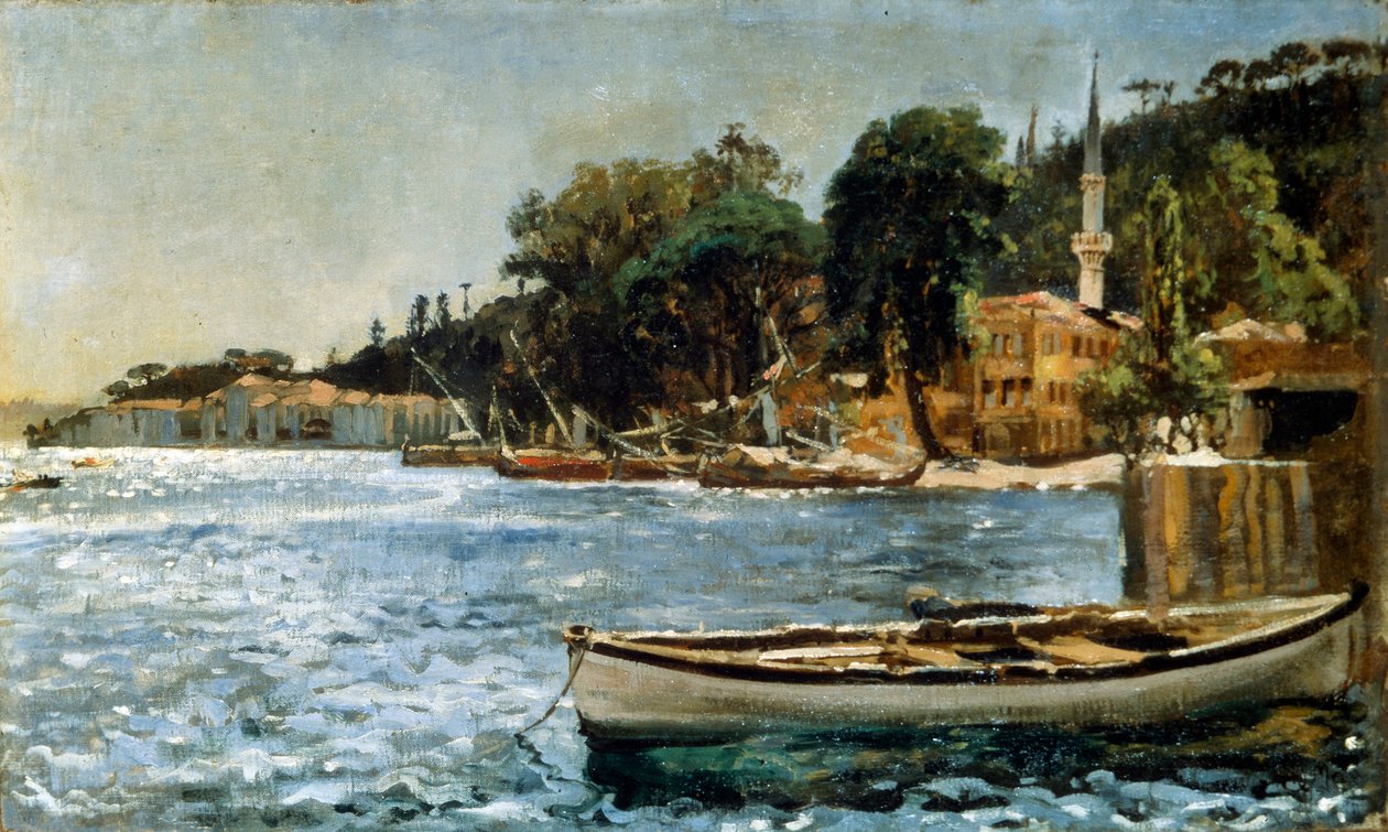 Blick auf Bebek bei Konstantinopel, 1872 von Jan Alojzy Matejko