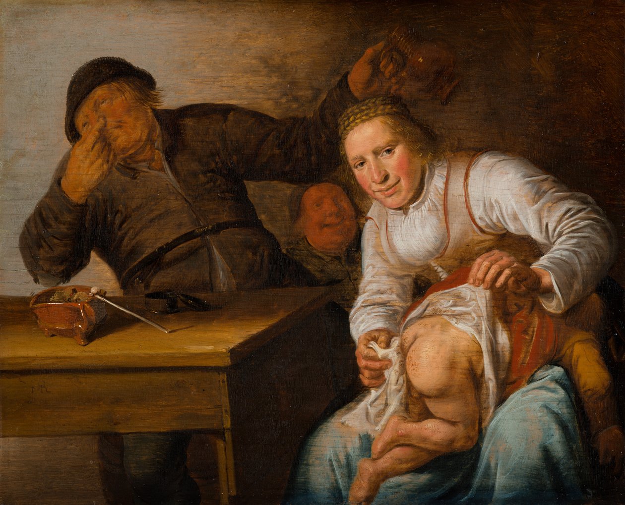 Die fünf Sinne: Geruch, 1637 von Jan Miense Molenaer