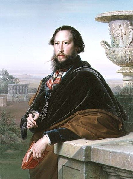 Porträt von Johannes van Rossum von Jan Philip Koelman