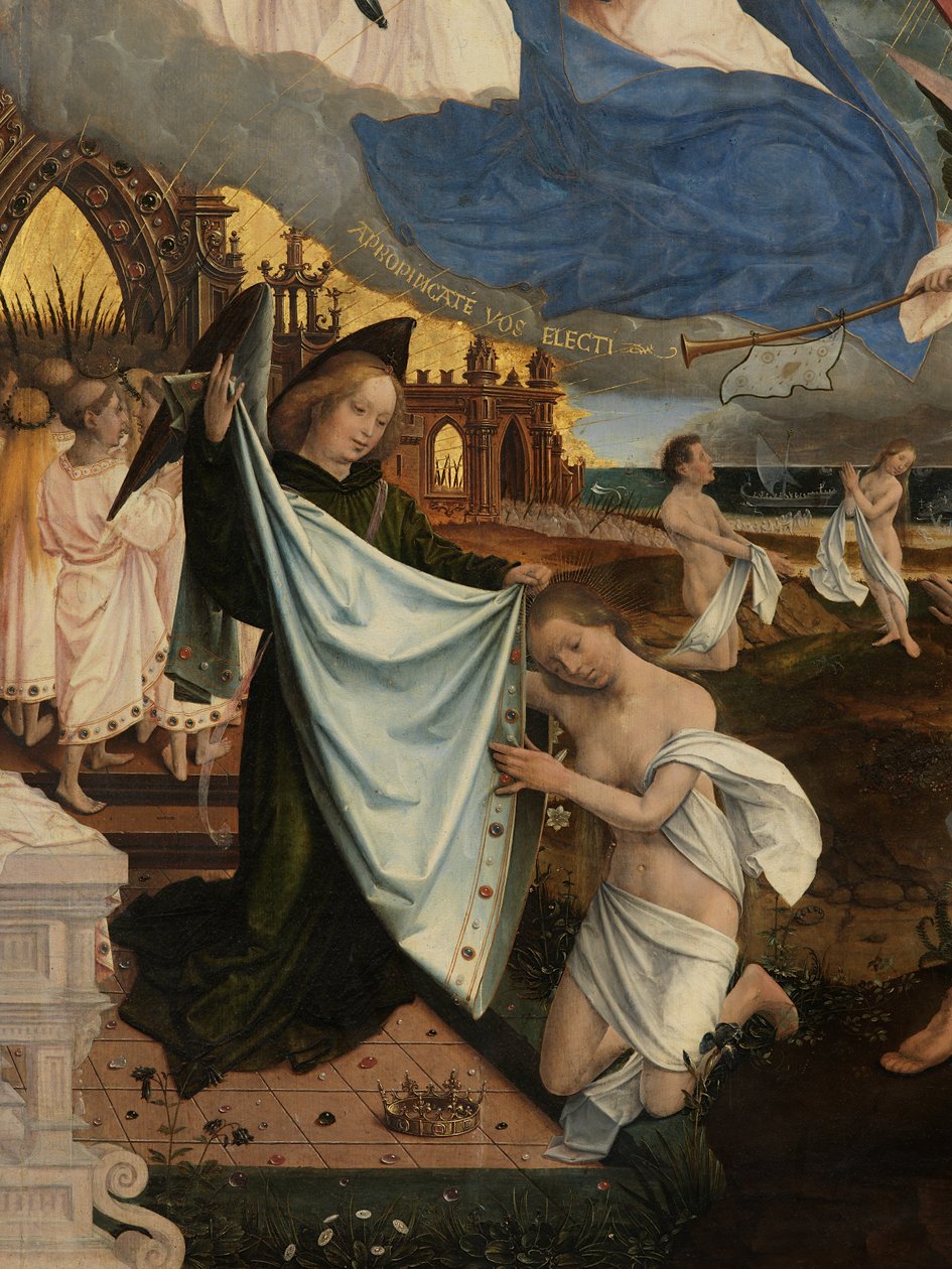 Detail des Jüngsten Gerichts von Jan Provoost