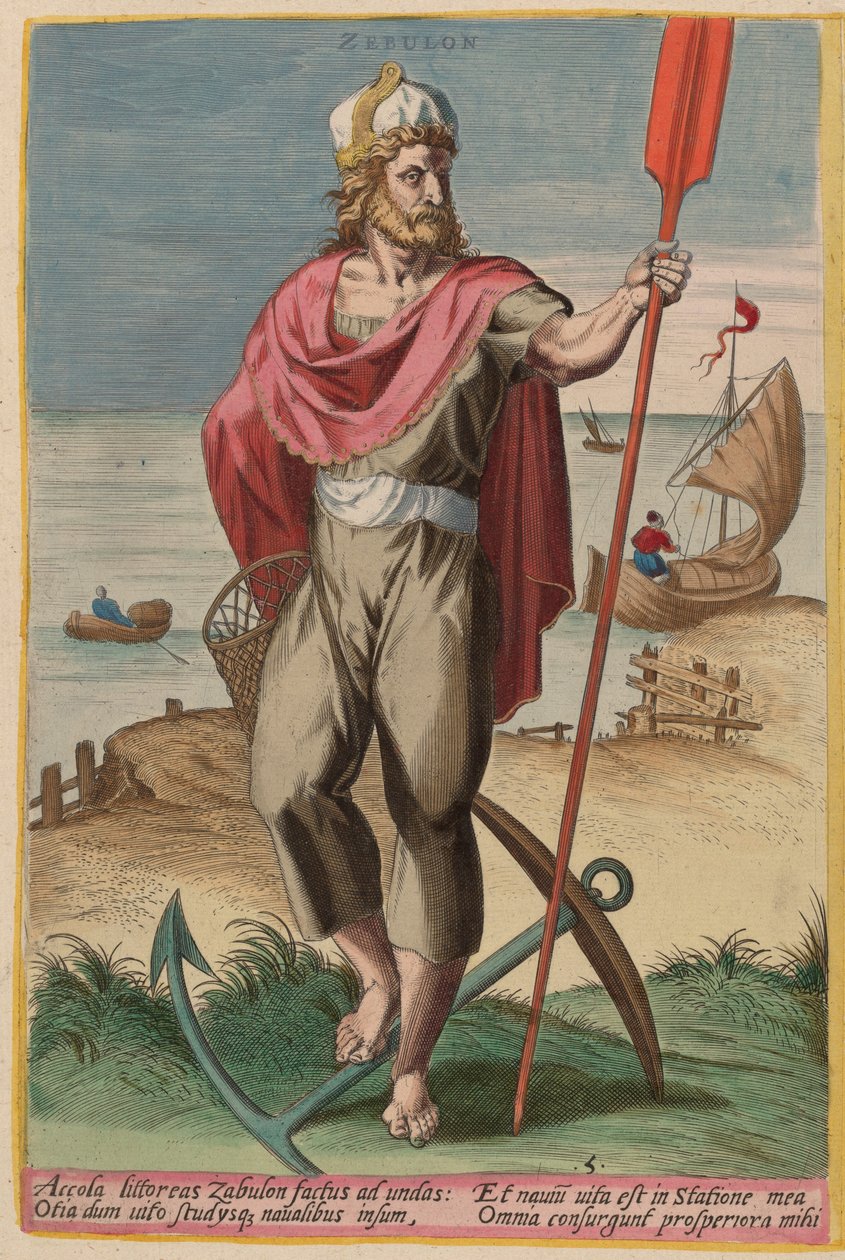 Sebulon von Jan Sadeler I after Crispen van den Broecke